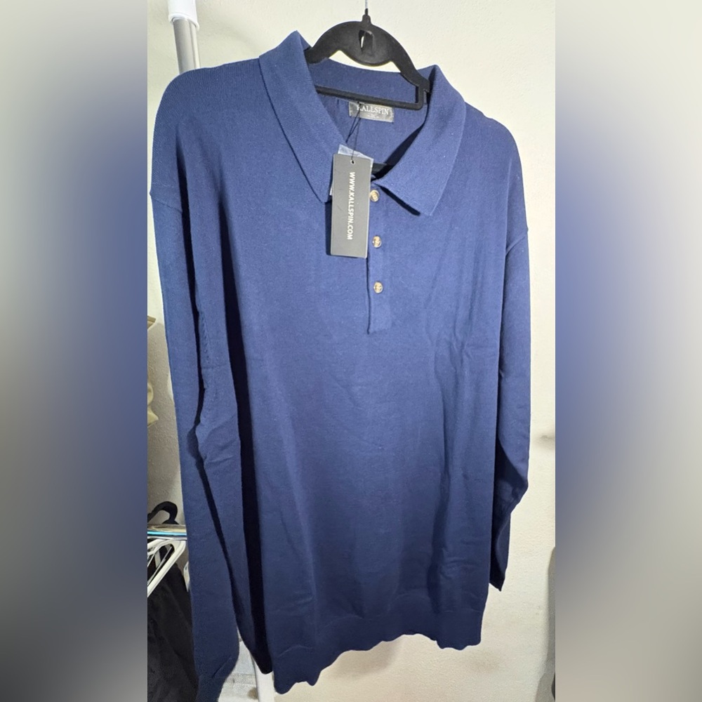 Elegant Navy Polo Shirt